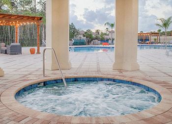 Outdoor jacuzzi tub